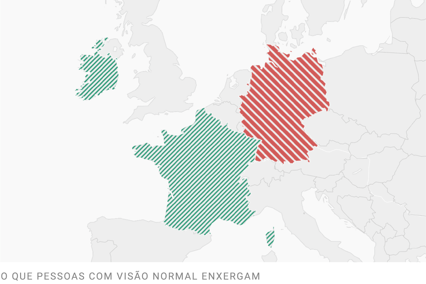 O que pessoas com visão normal veem